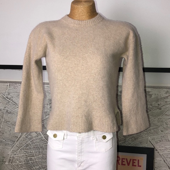 Reformation Cream Women's Sweater Size S - Picture 1 of 12